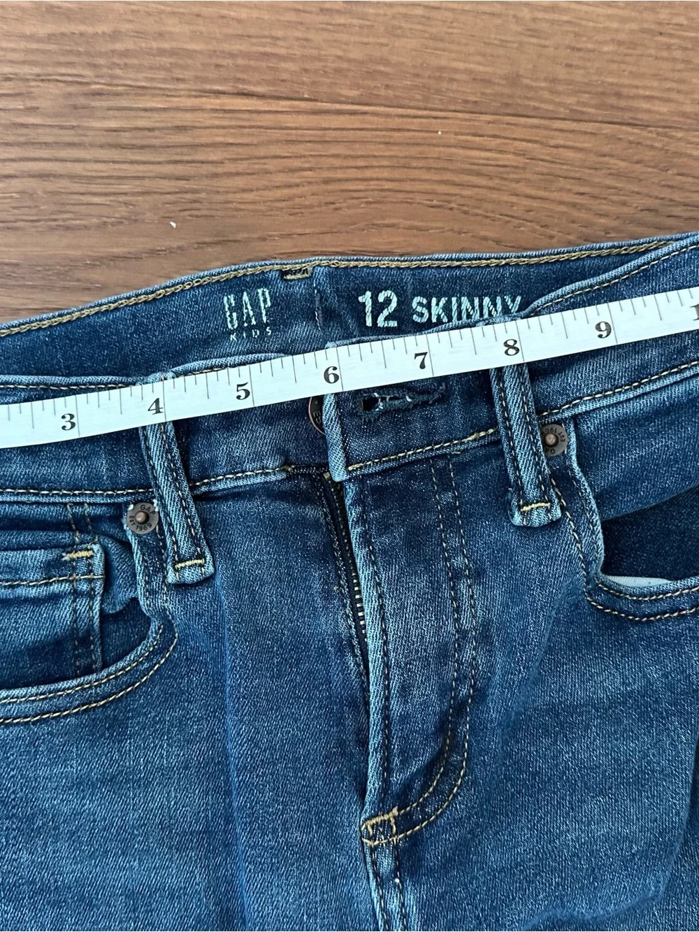 GAP Kids Boys Dark Blue Stretch Slim Jeans